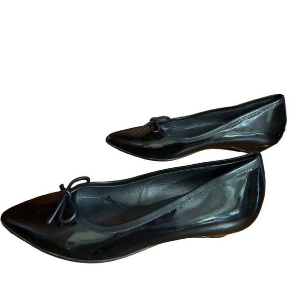 Sky brand black patent leather flats size 6.5 medium - Picture 5 of 10
